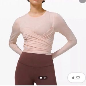 Lululemon long sleeve yoga top
